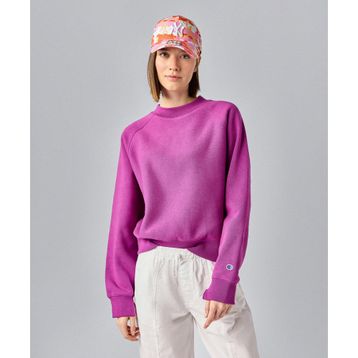 Champion 116848-VS088 Mor Crewneck Kadın Sweatshirt