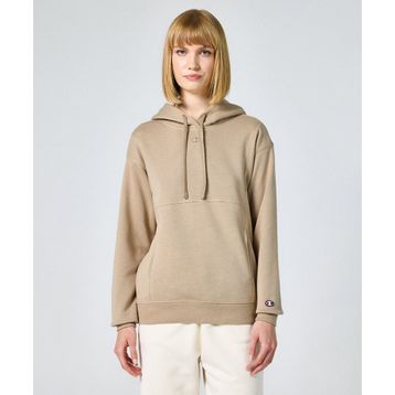 Champion 117114-MS066 Icons Hooded Kahverengi Kadın Sweatshirt
