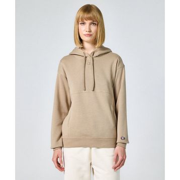 Champion 117114-MS066 Icons Hooded Kahverengi Kadın Sweatshirt