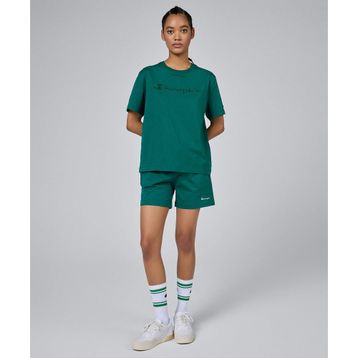 Champion 117144-GS571 Icons Shorts Yeşil Kadın Şort