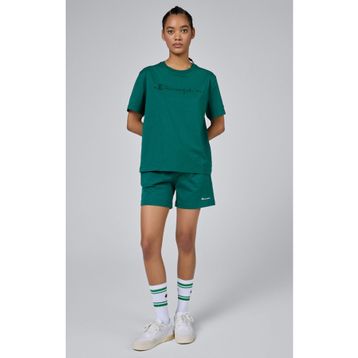 Champion 117144-GS571 Icons Shorts Yeşil Kadın Şort