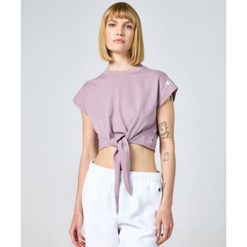 Champion 117178-PS162 Eco Future Crewneck Mor Kadın T-Shirt