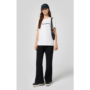 Champion 117553-KK001 Script Shop Flare Pants Siyah Kadın Eşofman Altı