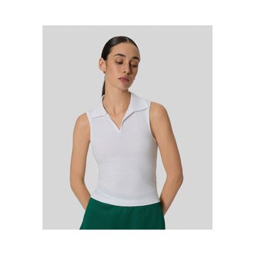 Champion 117722-WW001 Beyaz Wild Things Polo Kadın Atlet
