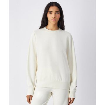 Champion 117788-YS141 Icons Crewneck Bej Kadın Sweatshirt