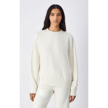 Champion 117788-YS141 Icons Crewneck Bej Kadın Sweatshirt
