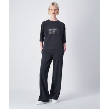 Champion 117824-ES535 Gri Eco Future Wide Leg Pants Kadın Eşofman Altı