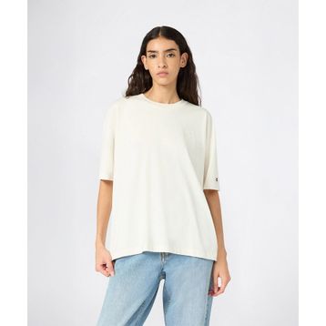 Champion 117865-WW056 Beyaz Icons SS TEE Kadın Tişört