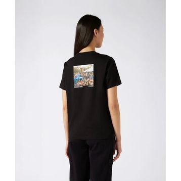 Champion 117964-KK001 C-Table SS Tee Siyah Kadın T-Shirt