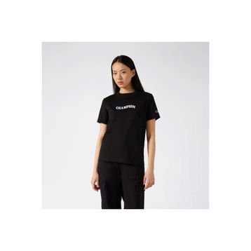Champion 117964-KK001 C-Table SS Tee Siyah Kadın T-Shirt