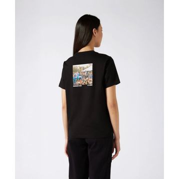 Champion 117964-KK001 C-Table SS Tee Siyah Kadın T-Shirt