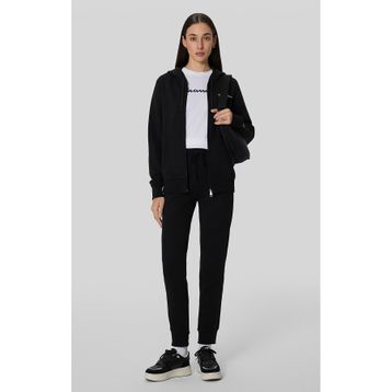Champion 118095-KK001 Authentic Pants Rib Cuff Pants Siyah Kadın Eşofman Altı