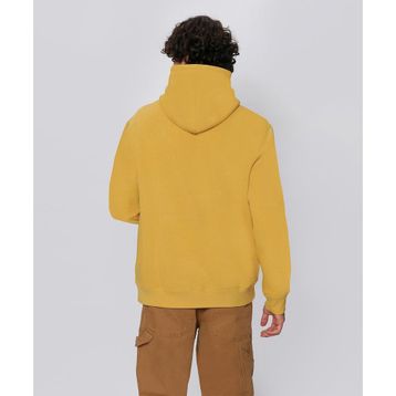 Champion 219065-YS130 Logo Hooded Sarı Erkek Sweatshirt