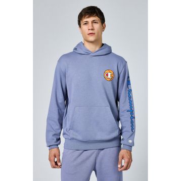 Champion 219785-BS160 Eco Future Hooded Kapüşonlu Mor Erkek Sweatshirt