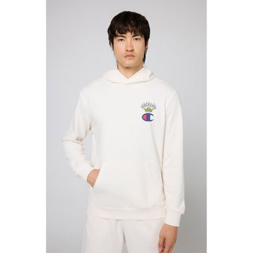 Champion 219785-WW034 Bej Eco Future Hooded Kapüşonlu Kapüşonlu Erkek Sweatshirt