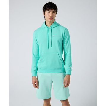 Champion 219835-BS049 Mavi Icons Hooded Erkek Sweatshirt