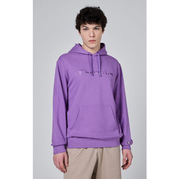 Champion 219868-VS016 Icons Hooded Mor Erkek Sweatshirt