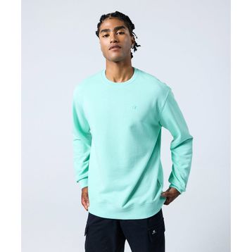 Champion 219872-GS009 Yeşil Icons Crewneck Erkek Sweatshirt