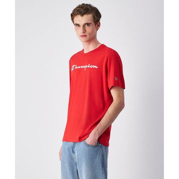 Champion 220256-RS069 Icons SS Tee Kırmızı Erkek T-Shirt