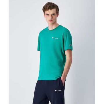 Champion 220264-GS130 Icons SS Tee Yeşil Erkek T-Shirt