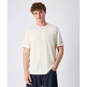 Champion 220273-YS141 Icons SS Tee Bej Erkek T-Shirt