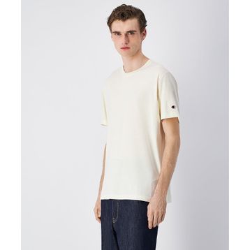 Champion 220278-YS141 Icons SS Tee Bej Erkek T-Shirt