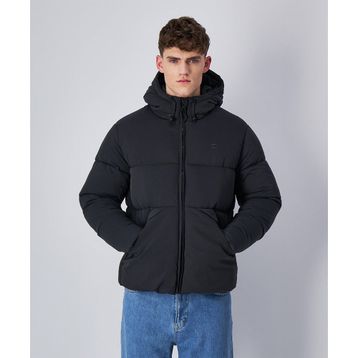 Champion 220347-ES503 Hooded Siyah Erkek Outdoor Mont