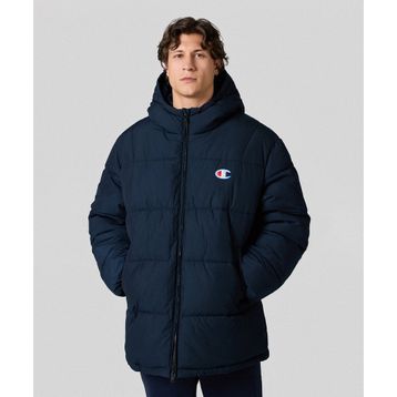 Champion 220350-BS501 Hooded Lacivert Erkek Mont