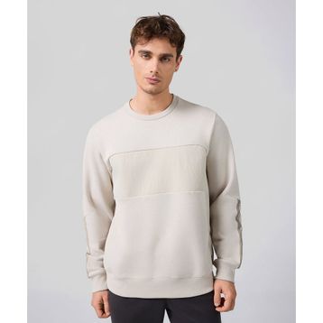 Champion 220392-ES057 C-Tech Crewneck Bej Erkek Sweatshirt