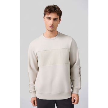 Champion 220392-ES057 C-Tech Crewneck Bej Erkek Sweatshirt