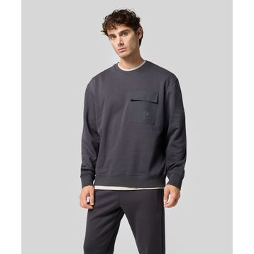 Champion 220406-ES503 C-Tech Crewneck Siyah Erkek Sweatshirt