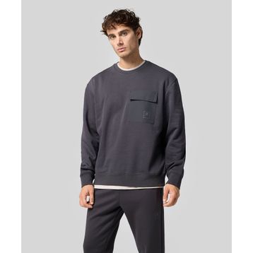 Champion 220406-ES503 C-Tech Crewneck Siyah Erkek Sweatshirt