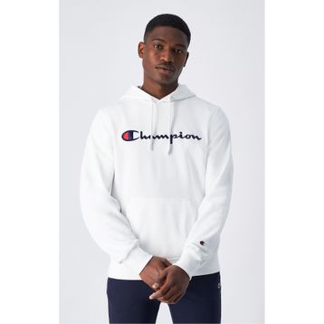 Champion 220726-WW001 Icons Hooded Beyaz Erkek Sweatshirt