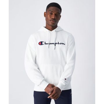 Champion 220726-WW001 Icons Hooded Beyaz Erkek Sweatshirt