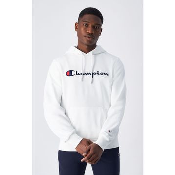 Champion 220726-WW001 Icons Hooded Beyaz Erkek Sweatshirt