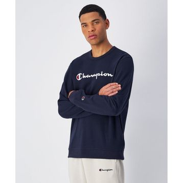 Champion 220727-BS501 Icons Crewneck Lacivert Erkek Sweatshirt