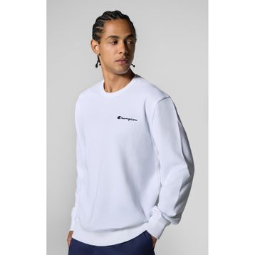 Champion 220730-WW001 Icons Crewneck Beyaz Erkek Sweatshirt