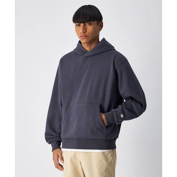 Champion 220756-VS517 Eco Future Hooded Gri Erkek Sweatshirt