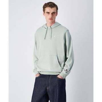 Champion 220783-GS129 Icons Hooded Yeşil Erkek Sweatshirt