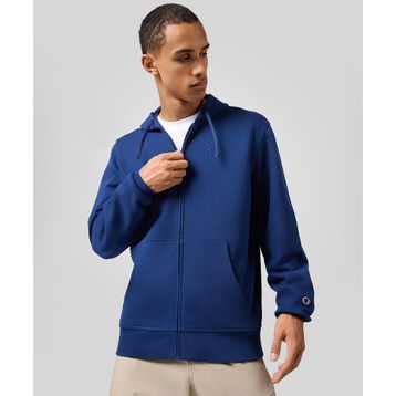 Champion 220786-BS567 Icons Full Zip Hoodie Lacivert Erkek Sweatshirt