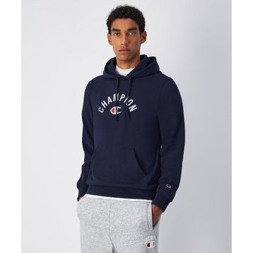 Champion 220796-BS501 Icons Hooded Lacivert Erkek Sweatshirt