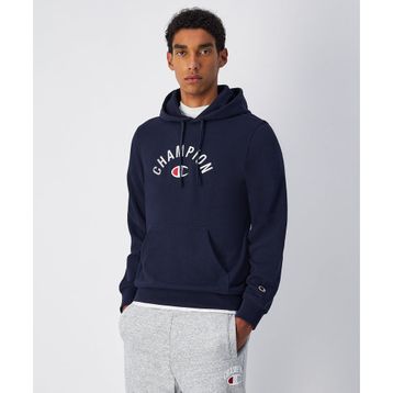 Champion 220796-BS501 Icons Hooded Lacivert Erkek Sweatshirt