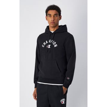 Champion 220796-KK001 Icons Hooded Siyah Erkek Sweatshirt