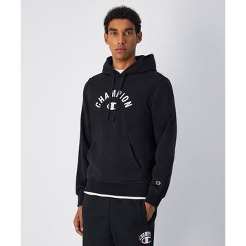Champion 220796-KK001 Icons Hooded Siyah Erkek Sweatshirt