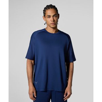 Champion 220822-BS569 C-Tech SS Tee Lacivert Erkek T-Shirt