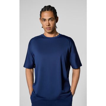 Champion 220822-BS569 C-Tech SS Tee Lacivert Erkek T-Shirt
