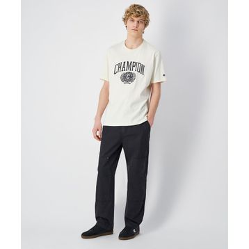 Champion 220949-KK001 Siyah Time Capsule Woven Straight Hem Pants Erkek Pantolon