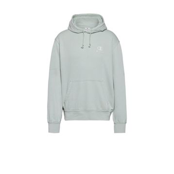 Champion 221176-GS129 Icons Plush Wash Hooded Yeşil Erkek Sweatshirt