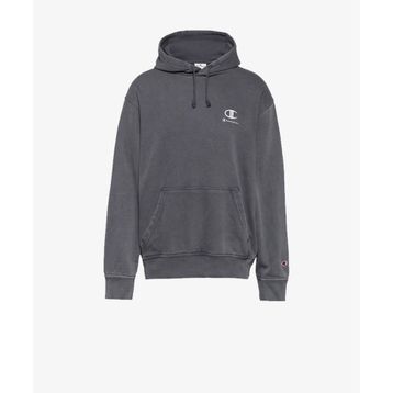 Champion 221176-VS517 Icons Plush Wash Hooded Gri Erkek Sweatshirt