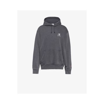 Champion 221176-VS517 Icons Plush Wash Hooded Gri Erkek Sweatshirt